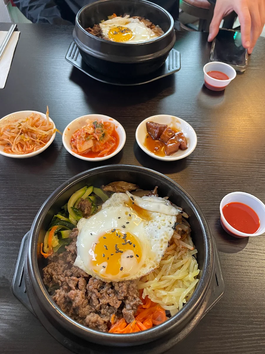 tofu bibimbap 豆腐拌饭